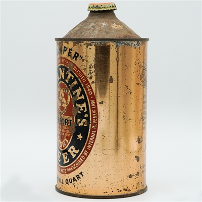 Ballantines Light Export BEER Bumper Quart Cone Top 100TH ANNIVERSARY 202-14