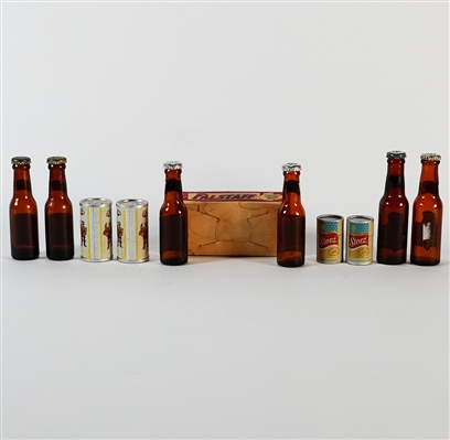 NEBRASKA Metz Storz Falstaff Mini Bottle Cans Lot 