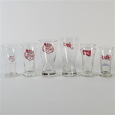 NEBRASKA ACL Wax Cup Drinking Vessels Lot Metz Falstaff Storz 