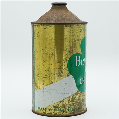 Beverwyck Irish Cream Ale Quart Cone Top GREEN TEXT 203-6