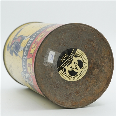 Burgermeister Beer Quart Cone Top QUART ON FACE 204-18