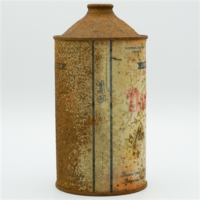 Dawsons Master Ale Quart Cone Top RED LETTER RARE UNLISTED