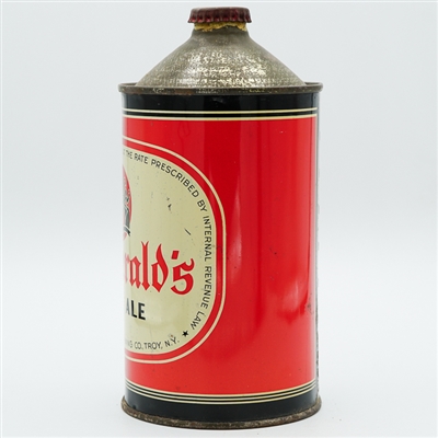 Fitzgeralds Pale Ale Quart Cone Top 209-12