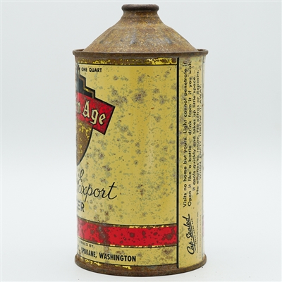 Golden Age Select Export Beer Quart Cone Top DNCMT 210-16