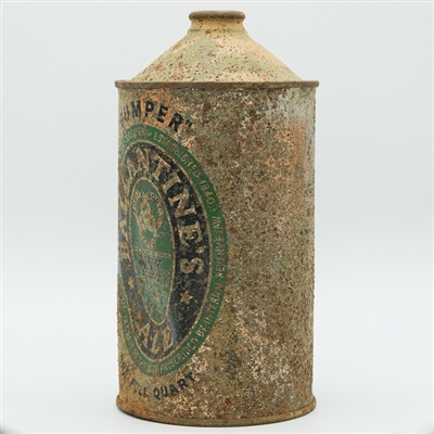 Ballantines ALE Bumper Quart Cone Top WORLDS FAIR 202-7