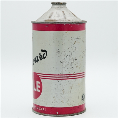 Harvard Ale Quart Cone Top BATTLESHIP GRAY RARE 211-18