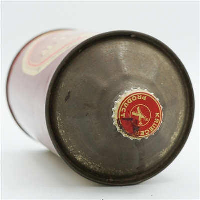 Krueger Finest Beer Quart Cone Top GLASS AND CAN 213-18