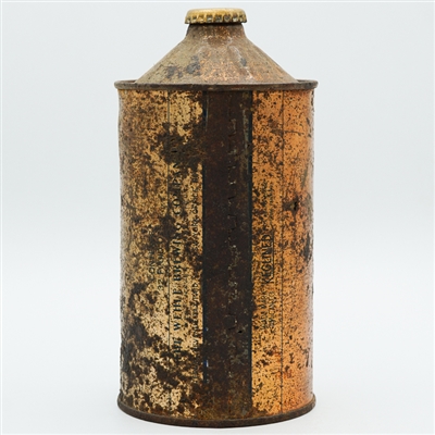 Mule Head Wehle Stock Ale Quart Cone Top RARE 215-1