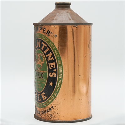 Ballantines ALE Bumper Quart Cone Top 100TH ANNIVERSARY 202-8