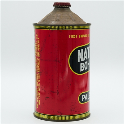 National Bohemian Pale Beer Quart Cone Top IRTP NICE 215-4