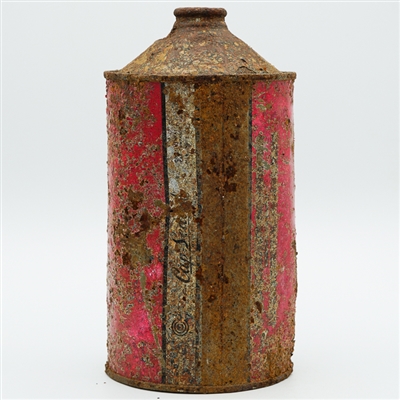 Old Dutch Lager Beer  Quart Cone Top RARE 215-16