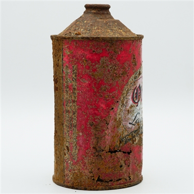 Old Dutch Lager Beer  Quart Cone Top RARE 215-16
