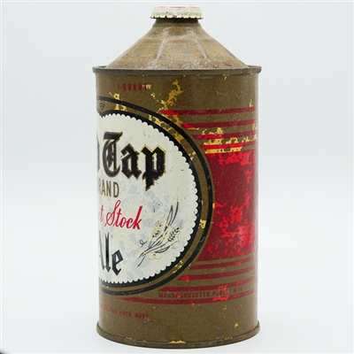 Old Tap Select Stock Ale Quart Cone Top VERY SCARCE 216-9