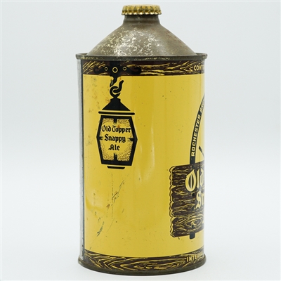 Old Topper Snappy Ale Quart Cone Top NICE 216-10