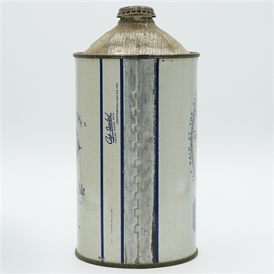 Schmidts Tiger Ale Quart Cone Top 5 TEXT LINES DARKER 218-18