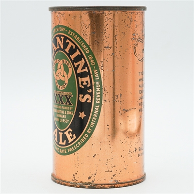 Ballantines XXX ALE Flat Top 1840-1940 33-8