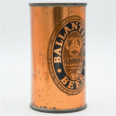 Ballantines Export Light Beer OI Flat Top TOUGH OI 68 33-21
