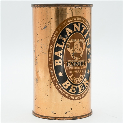 Ballantines Export Light Beer OI Flat Top COPPER OI 69 33-21