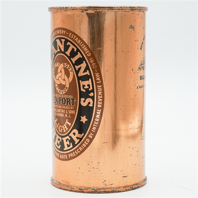 Ballantines Export Light Beer Flat Top WORLDS FAIR 33-26