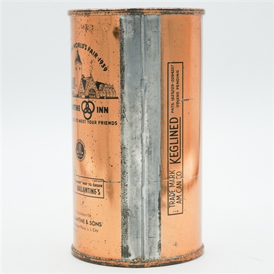 Ballantines Export Light Beer Flat Top WORLDS FAIR 33-26