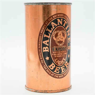 Ballantines Export Light Beer Flat Top SAVE MONEY BUY IN BULK 33-29
