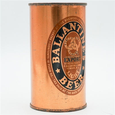 Ballantines Export Light Beer Flat Top JUST FOR FUN L33-28