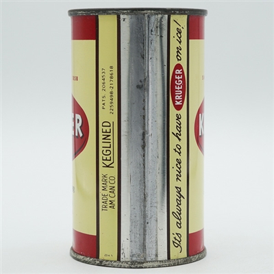 Krueger Light Lager Beer Flat Top 89-21
