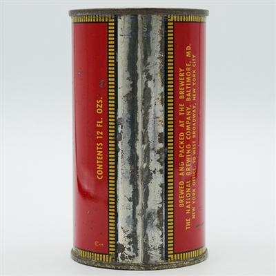 National Bohemian Pale Beer Flat Top 102-4