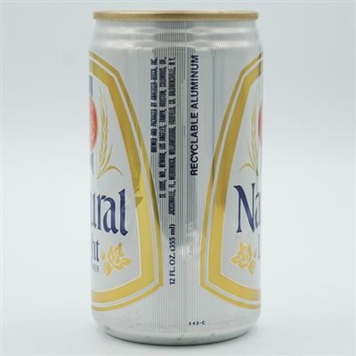Natural Light Beer Test Can DARKER BLUE 