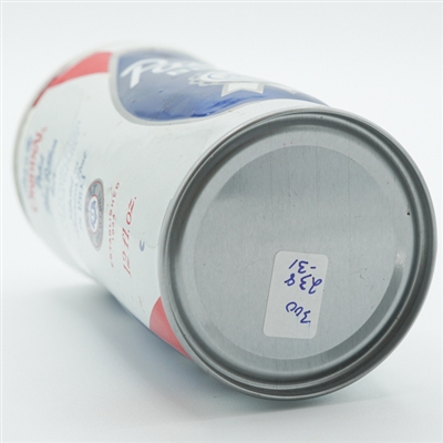 Pabst Blue Ribbon Beer Test Pull Tab CONTOURED BODY 