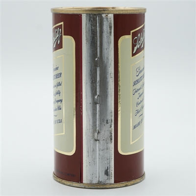 Schlitz Beer Test Flat Top FOIL LABEL 