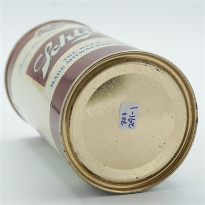 Schlitz Beer Test Flat Top FOIL LABEL 