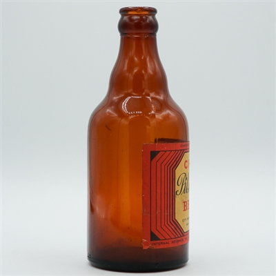 City Pilsner Steinie Beer Bottle CITY BREWING 
