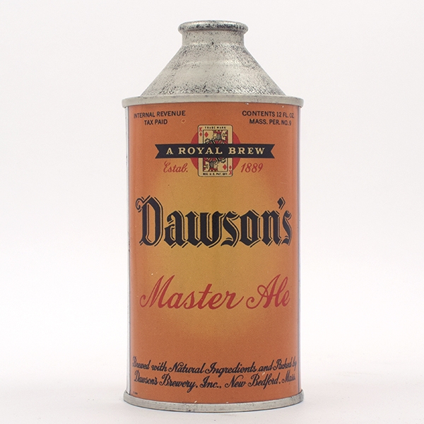 Dawsons Master Ale Cone Top 158-29