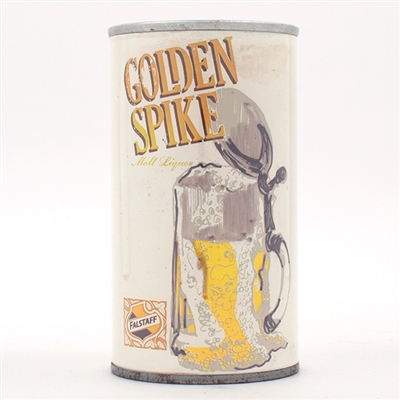 Golden Spike Malt Liquor Paper Label Mock-up Pull Tab Unlisted