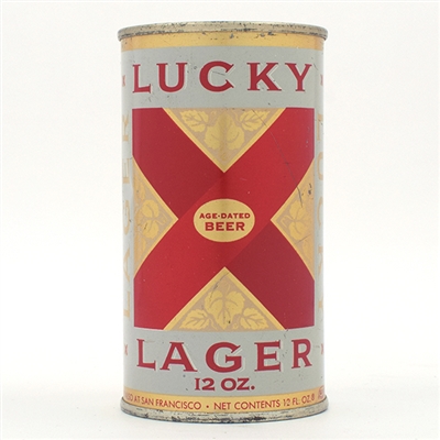 Lucky Beer Flat Top ENAMEL VANCOUVER 94-2