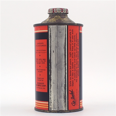 Berghoff Beer Cone Top ESTABLISHED 151-21