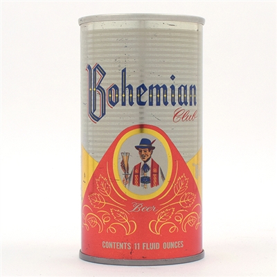 Bohemian Club Beer 11 oz Early Ring Pull Tab BLITZ 44-19