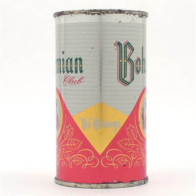 Bohemian Club Beer Flat Top SPOKANE ACCo UNLISTED GREEN TEXT