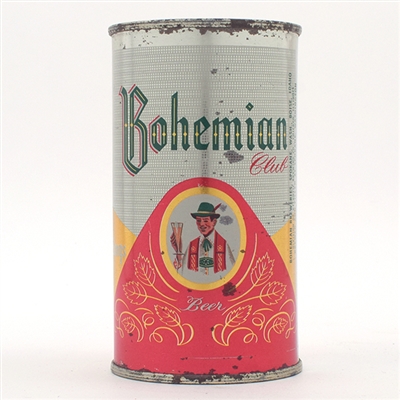 Bohemian Club Beer Flat Top SPOKANE ACCo UNLISTED GREEN TEXT