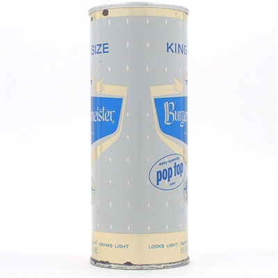 Burgermeister Beer 15 oz Zip Top POP TOP 144-22 TOUGH