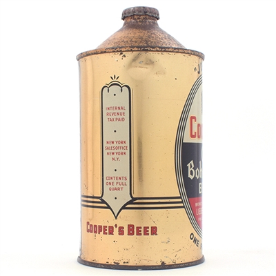 Coopers Old Bohemian Beer Quart Cone Top 205-14