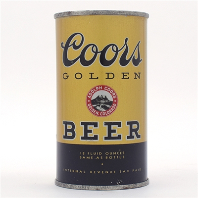 Coors Beer Flat Top WATERFALL 51-17