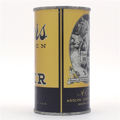 Coors Beer Flat Top WATERFALL 51-17