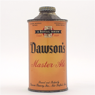 Dawsons Master Ale Cone Top 158-26