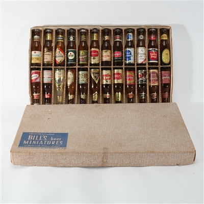 Miniature Beer Bottle Collection
