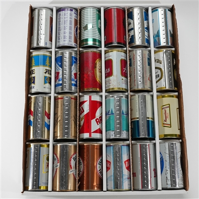 24 Tab Top Beer Cans One Bid SHARP