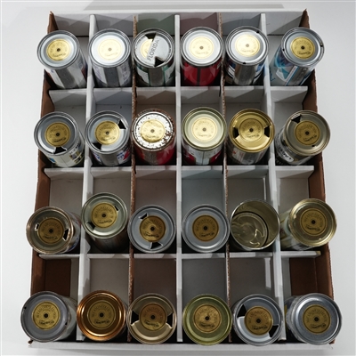 24 Tab Top Beer Cans One Bid SHARP
