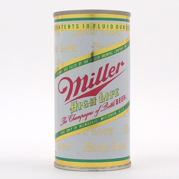 Miller Beer 10 oz Flat Top 99-39
