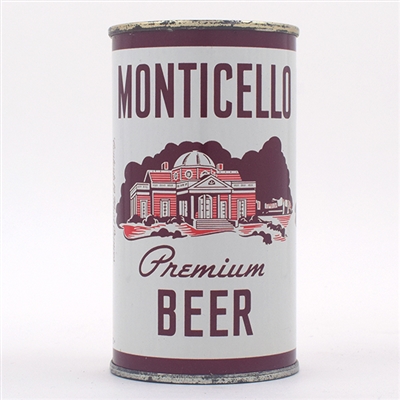 Monticello Beer Flat Top CCC BREWED AND PACKED 100-26